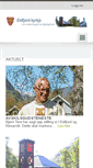 Mobile Screenshot of eidfjordkyrkje.no